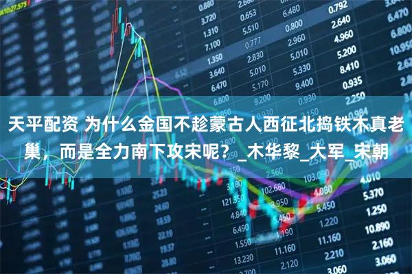 天平配资 为什么金国不趁蒙古人西征北捣铁木真老巢，而是全力南下攻宋呢？_木华黎_大军_宋朝