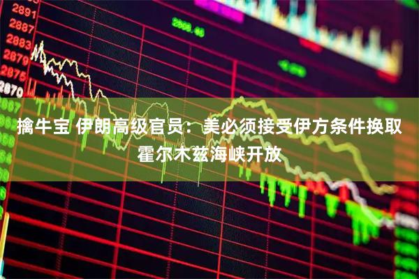 擒牛宝 伊朗高级官员：美必须接受伊方条件换取霍尔木兹海峡开放
